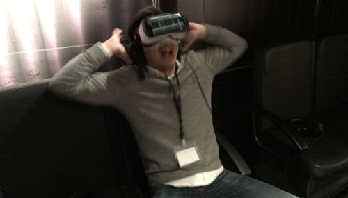 VR PARK TOKYO体験「ホラーVR」