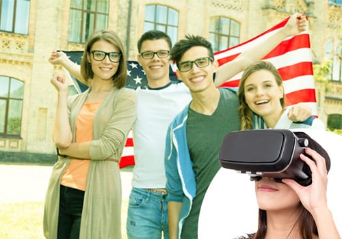 海外留学,vr